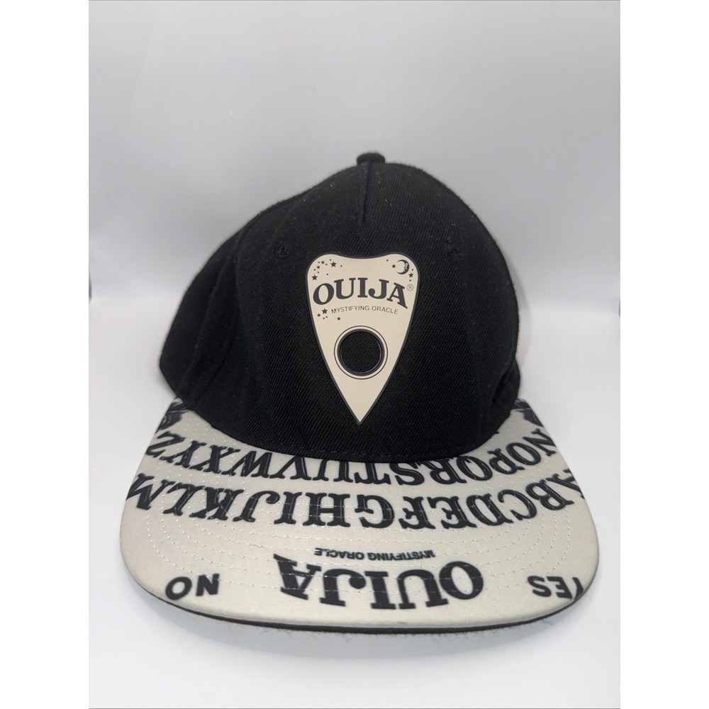 Ouija Baseball Cap Men's Adjustable Snapback Black Adult